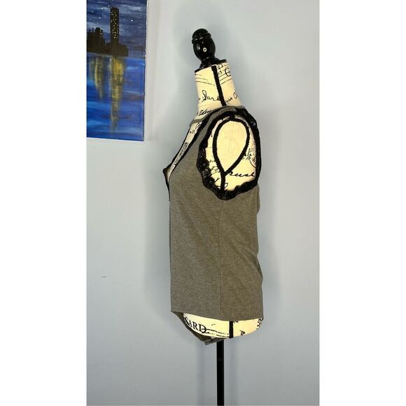 RED by Buckle Lace V-Neck Bodysuit Women’s L Gray - Picture 5 of 11